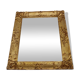 1940s Italian Mirror in Golden Wood Frame