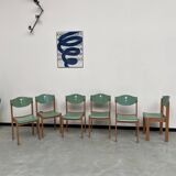 6 community chairs from the 80s