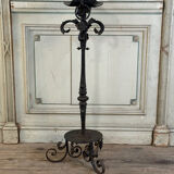 Wrought iron stool, France around 1880