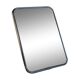 Barber mirror red back 15x20cm