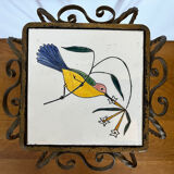 Wrought iron and earthenware harness