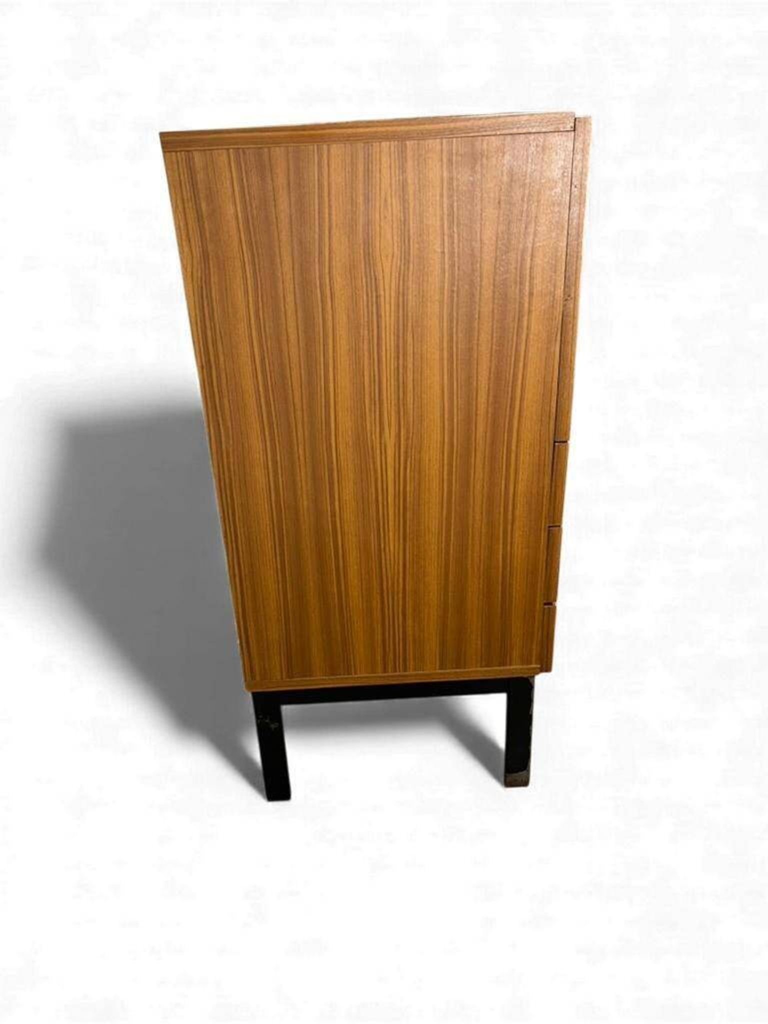 Vintage chest of drawers with drop-leaf front / Meurop furniture