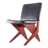 Pastoe FB 18 scissor fifties dining chair by Jan van Grunsven