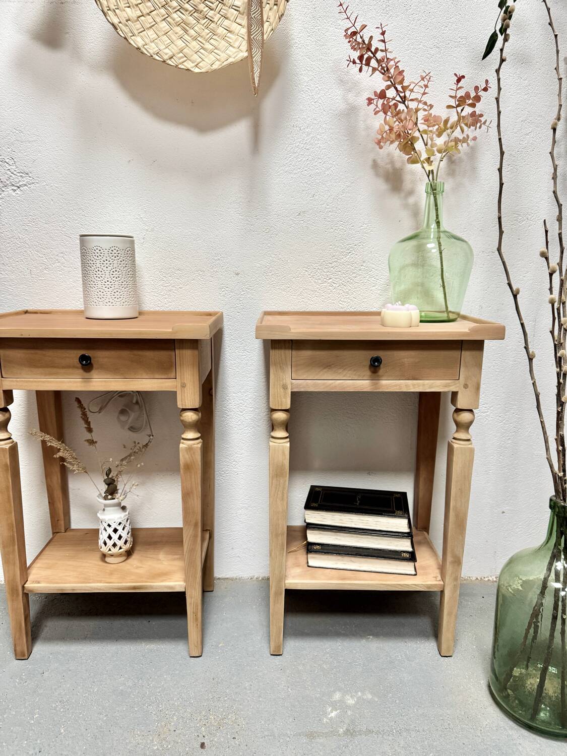 Pair of bedside tables