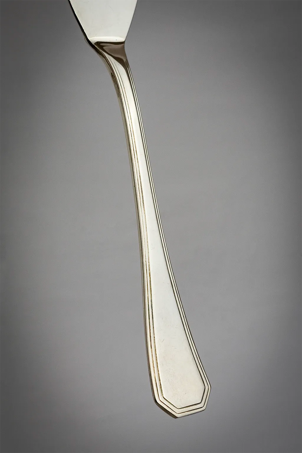Christofle America silver-plated fish service cutlery, Luc Lanel