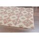 1970s Turkish Oushak Handmade Wool Cotton Beige Area Rug 134x211