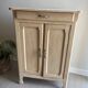 Antique Parisian buffet/jam cupboard in patinated wood