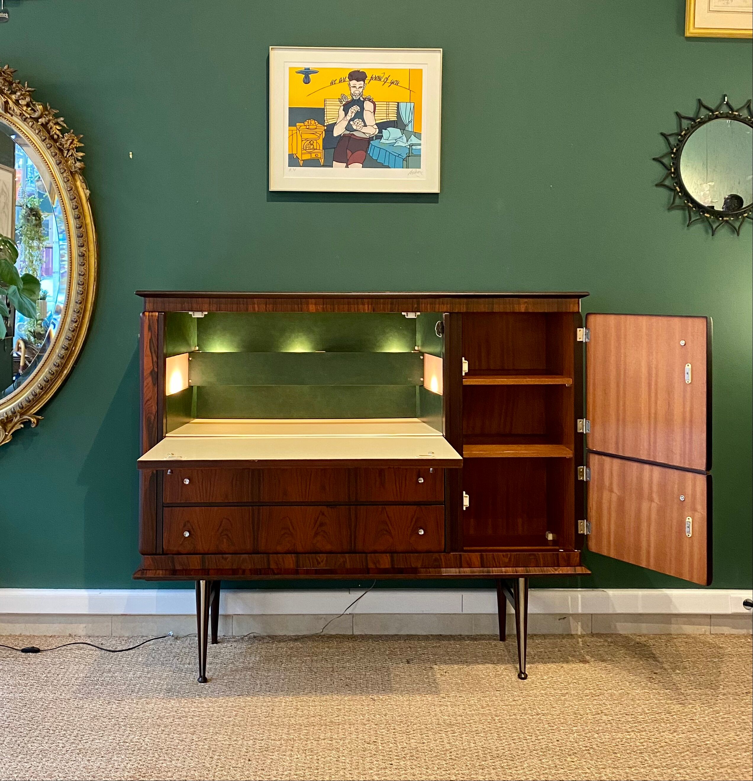 Meuble bar vintage