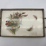 Service Plate WMF Jugendstil Art Nouveau Silver-Plated Galalithe Around 1905