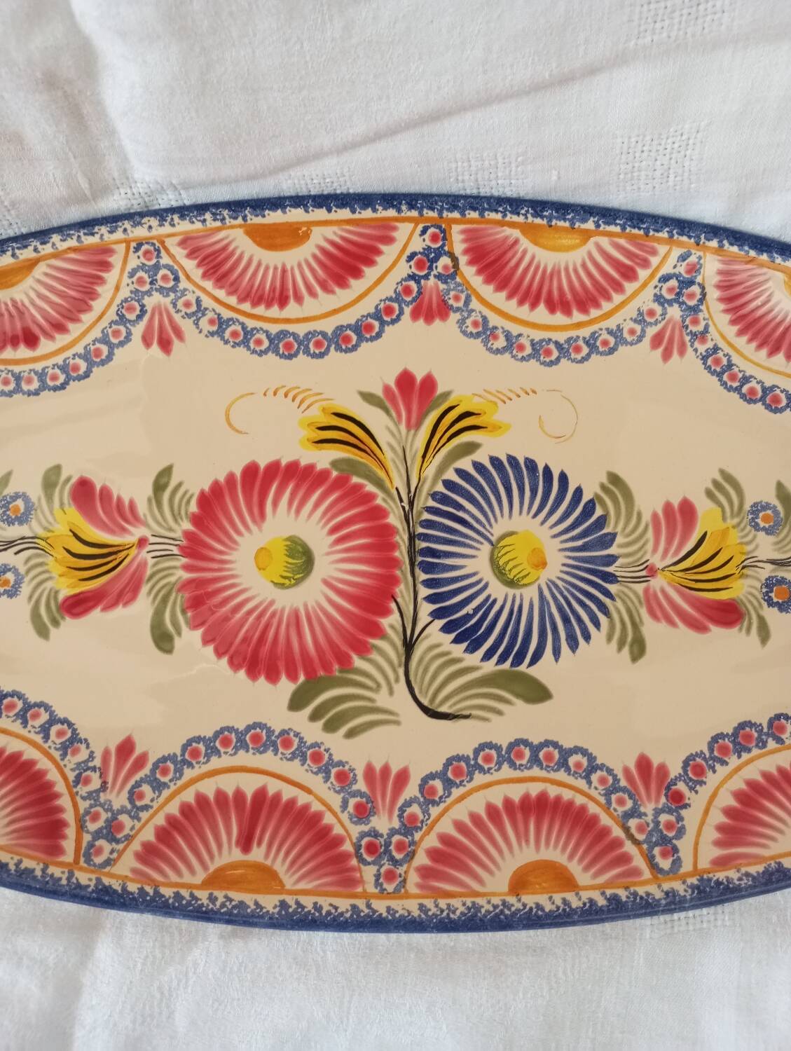 Large Henriot Quimper dish