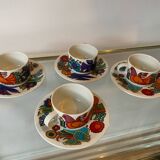 Acapulco series coffee cups