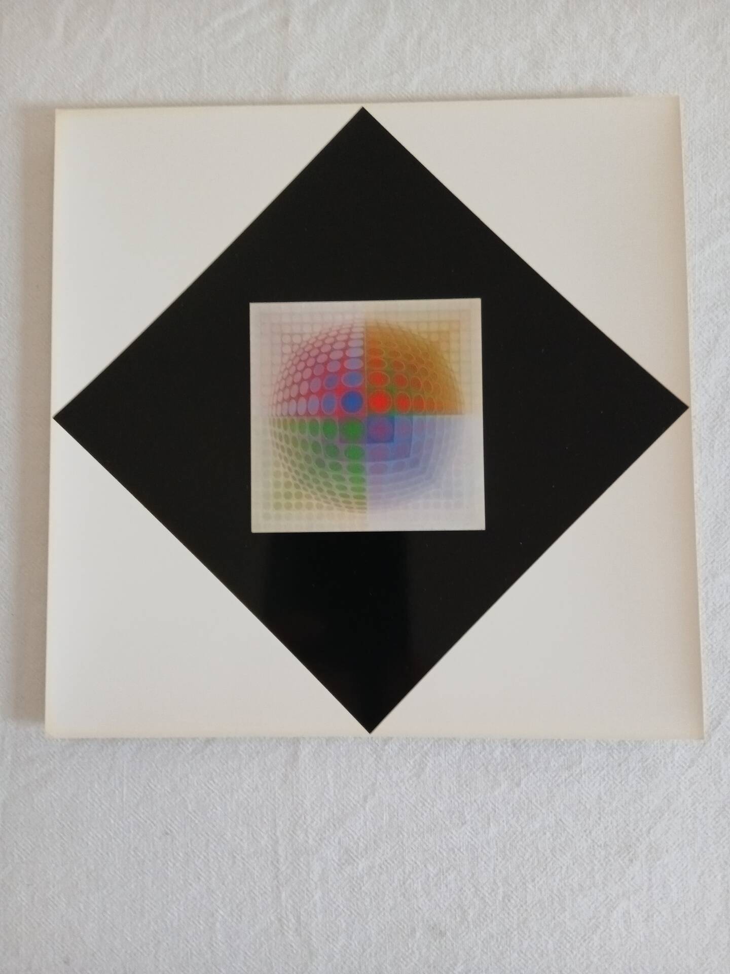 Victor Vasarely Serigraphy op art Editions du Griffon