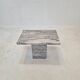 Side table in granite, 1980s