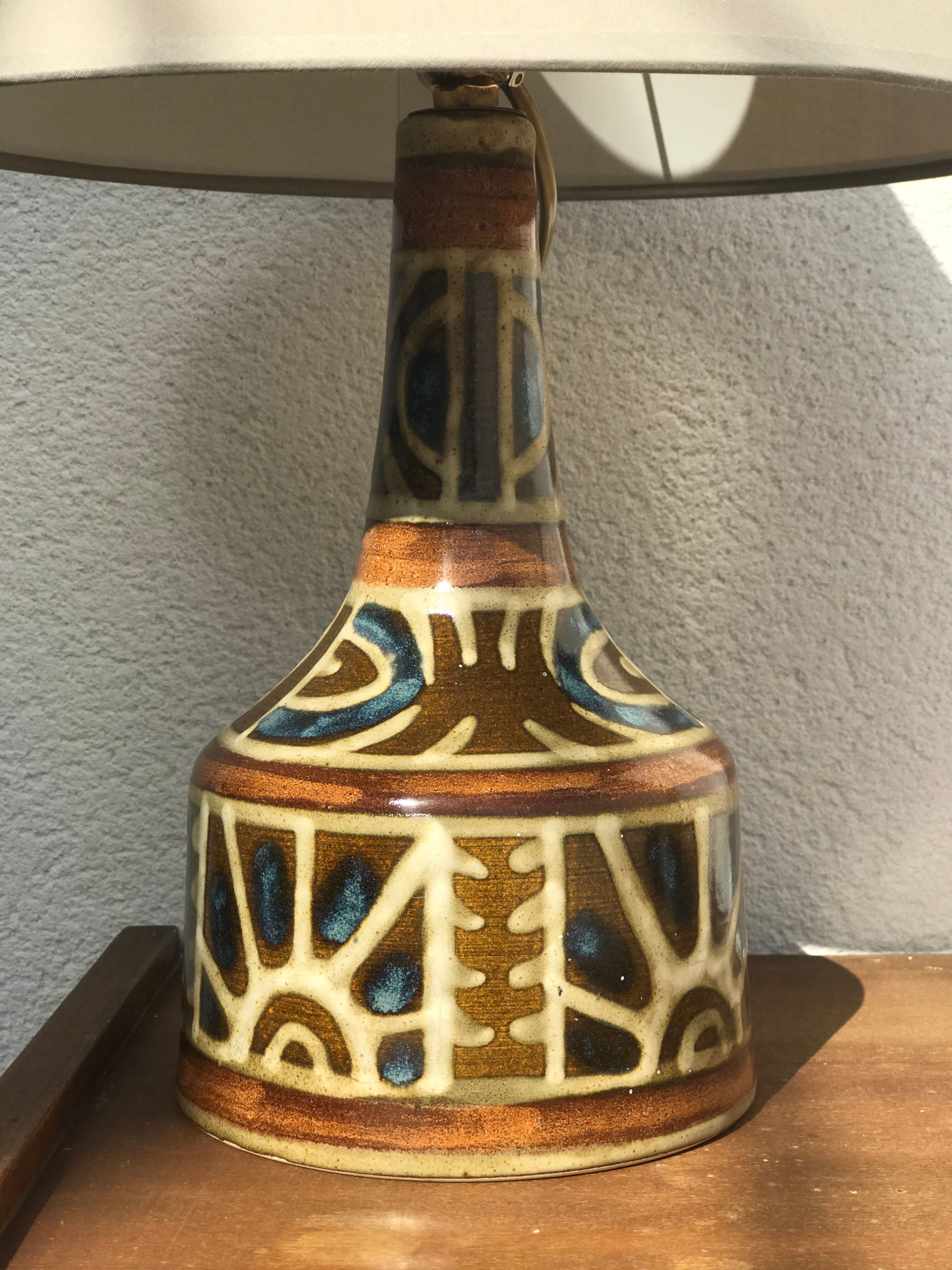 Vintage ceramic lamp