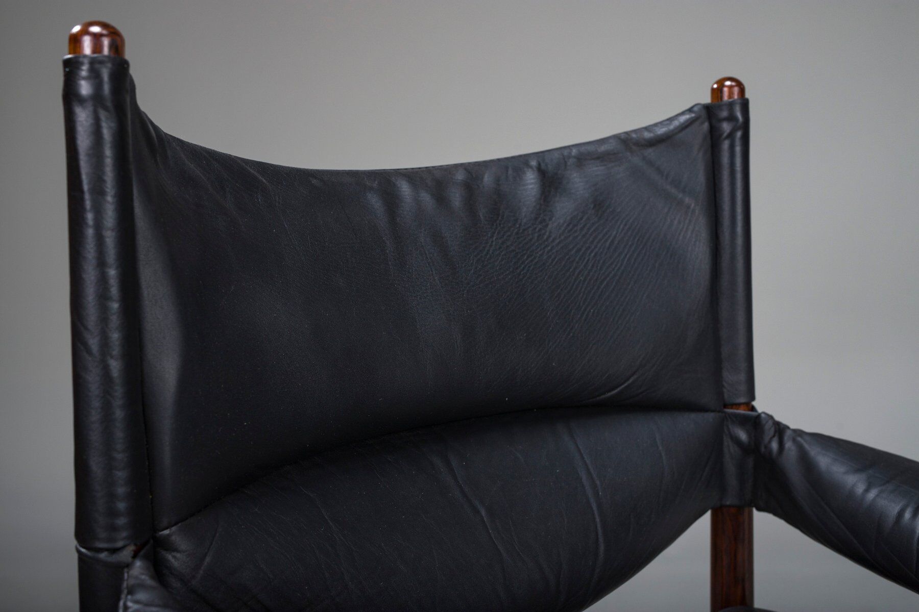 Mid-century modern Danish armchairs and coffee table by Kristian Vedel for Sören Willadsen, 1960s, set of 3