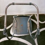 Seventies leatherette cantilever chair