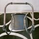 Seventies leatherette cantilever chair