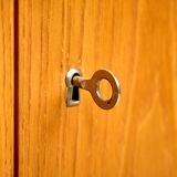 Bibliothèque / Vitrine vintage TATRA, années 1960, Tchécoslovaquie