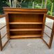 19th century Louis Philippe solid wood display case
