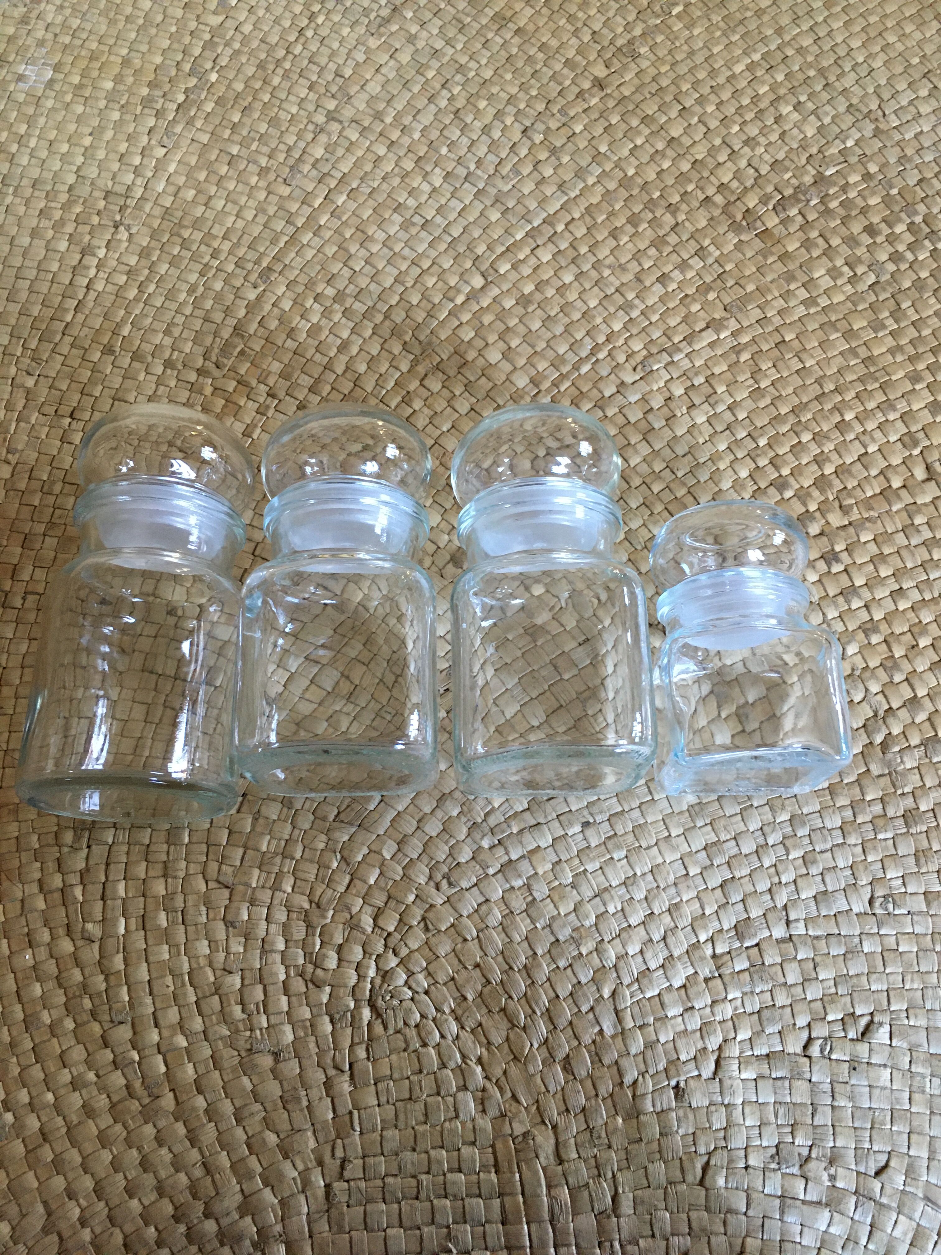 Lot of 4 jars