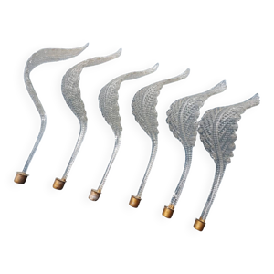 feuilles en verre de