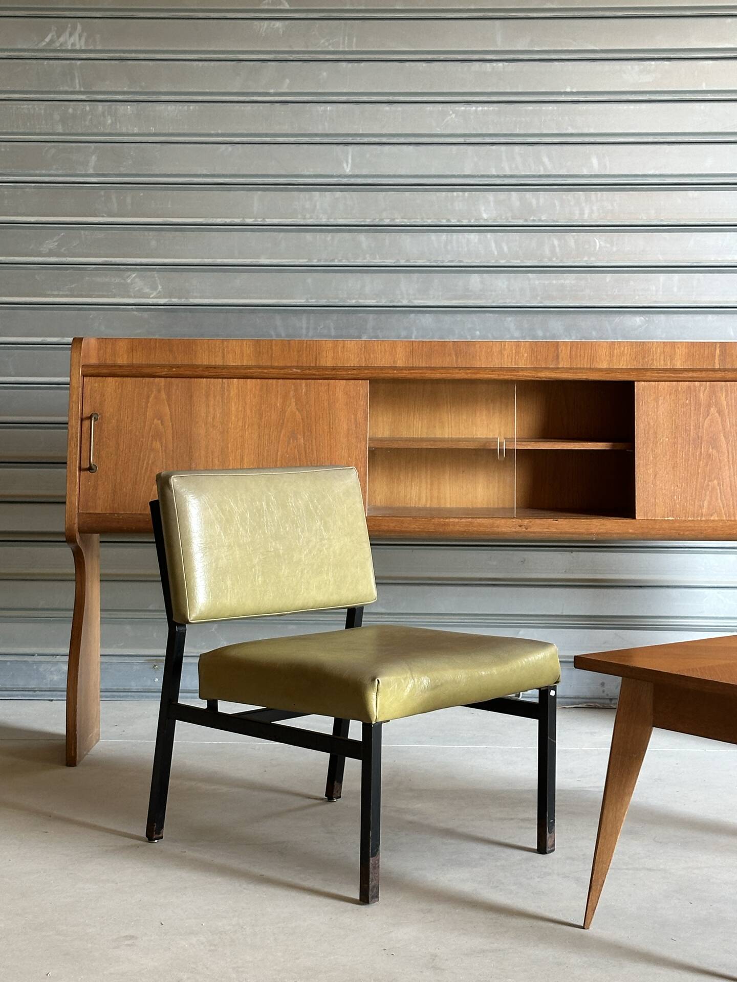 Vintage sideboard, Scandinavian style from the 1950s-1960s.