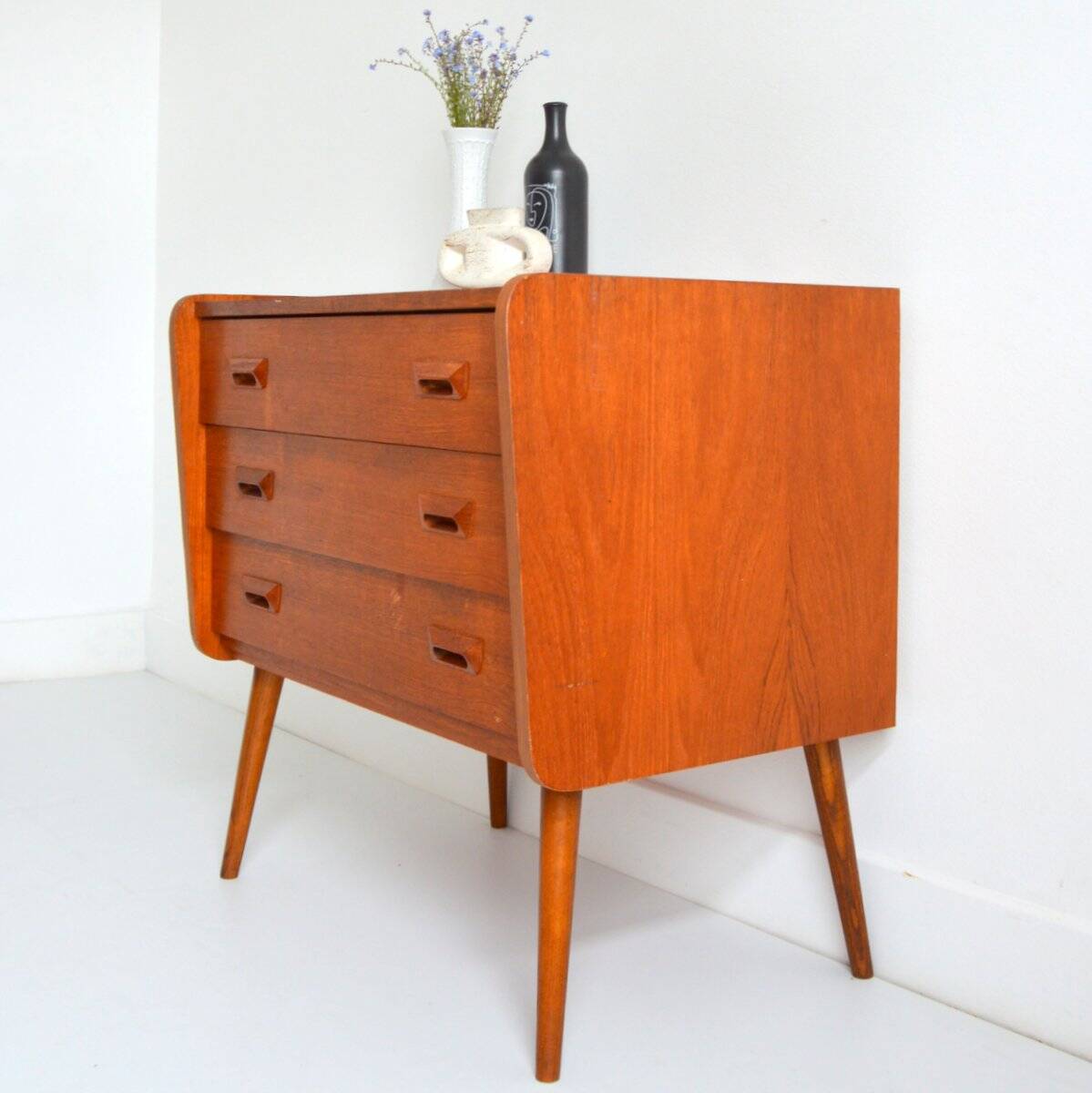 Scandinavian / Danish teak chest of drawers 1960s