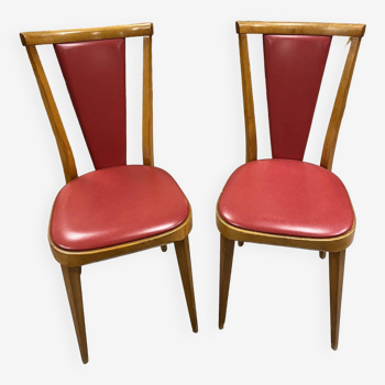 2 vintage Baumann Palma chairs from the 70s/80s
