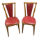 2 chaises vintage Baumann Palma années 70/80