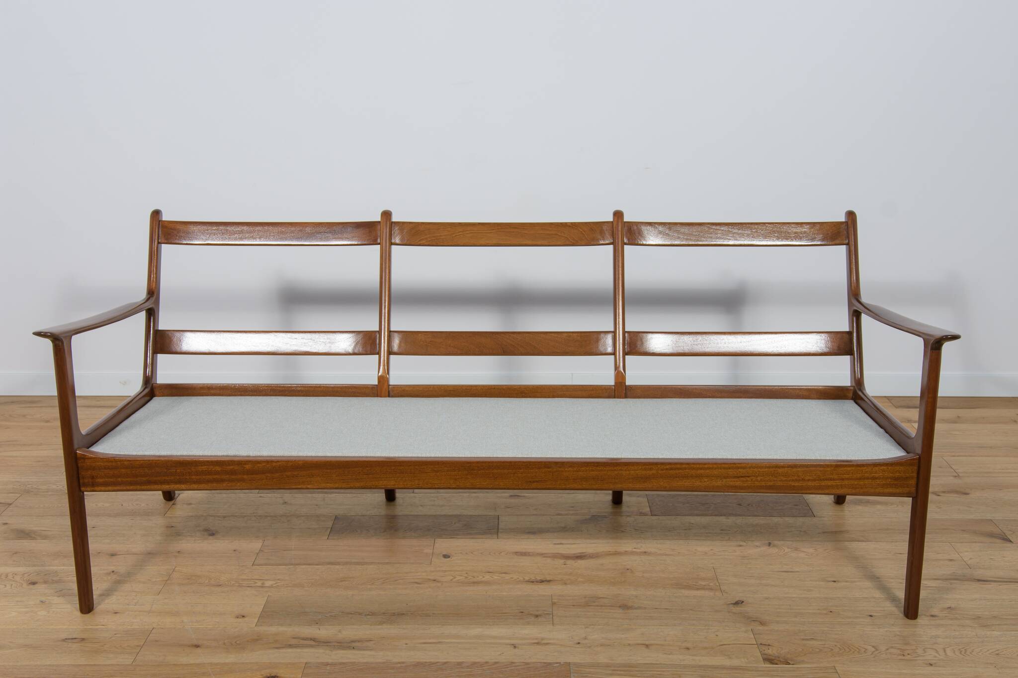 Mid Century Three-seater Sofa Model PJ112  by Ole Wanscher for Poul Jeppesens, Denmark, 1960s