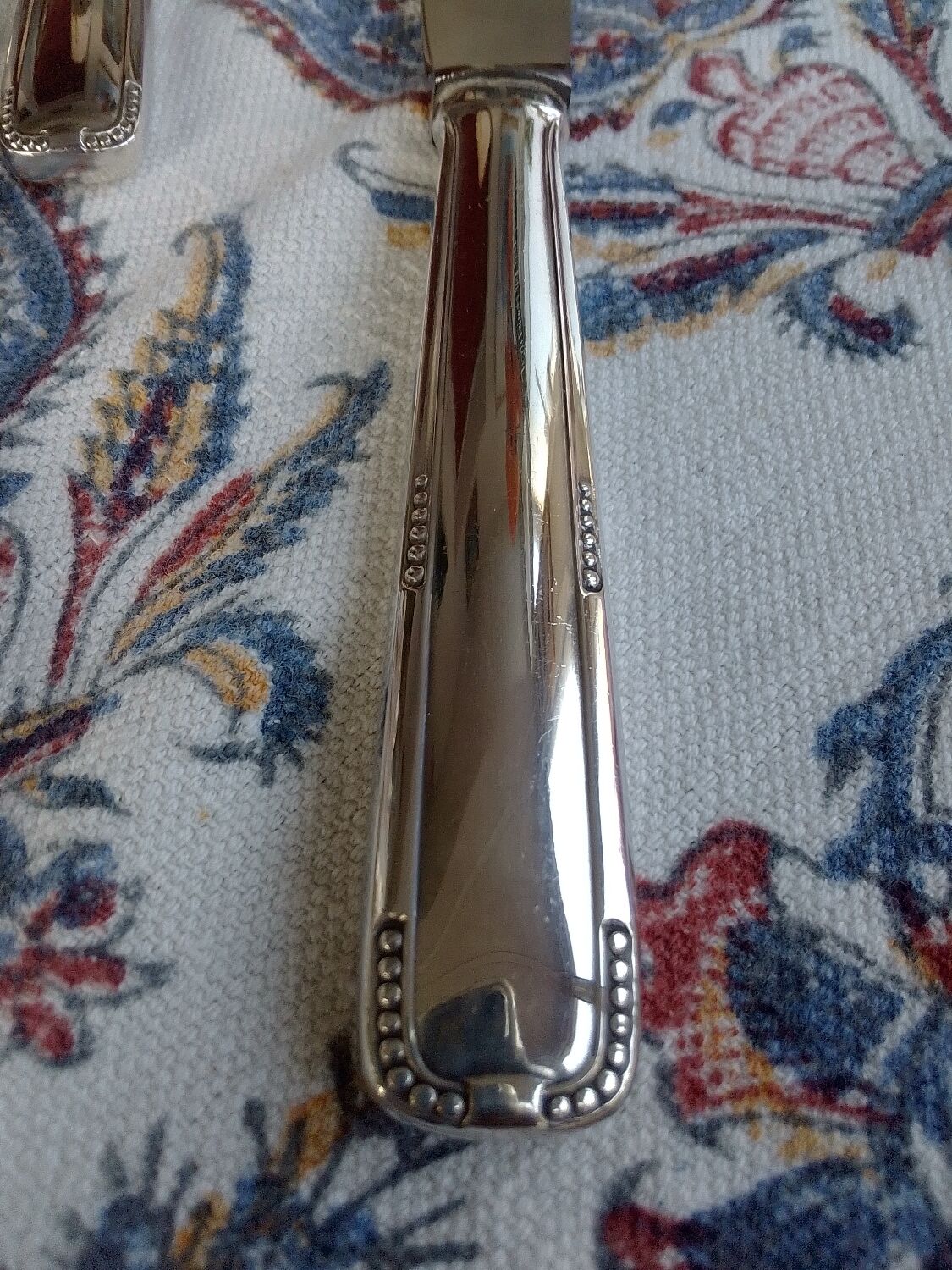 24 Dixi silver metal knives