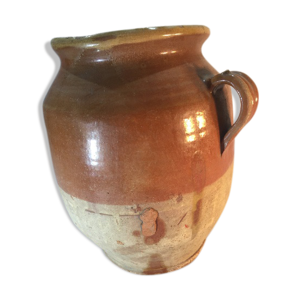 Pot à confit vernissé