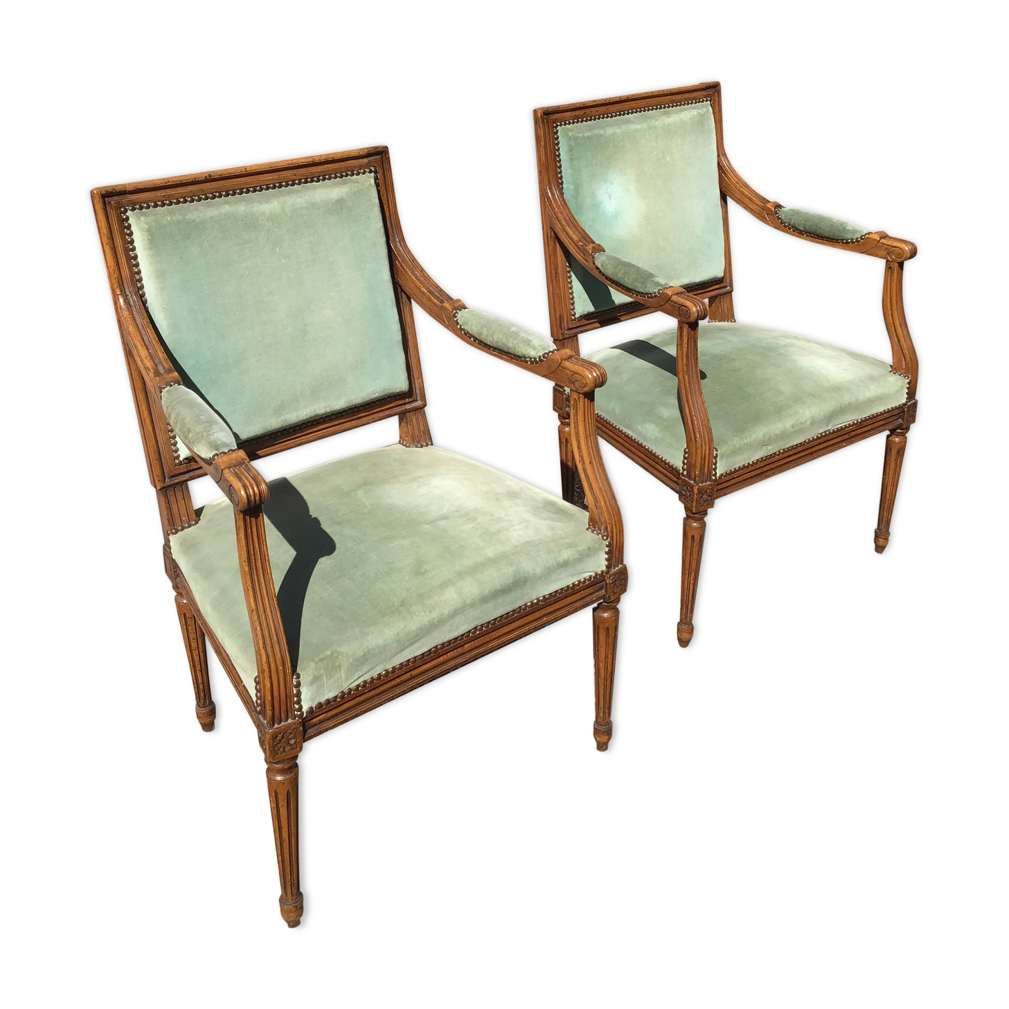 Pair of armchairs