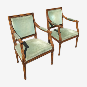 Pair of armchairs