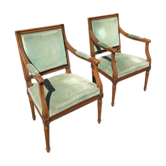 Pair of armchairs