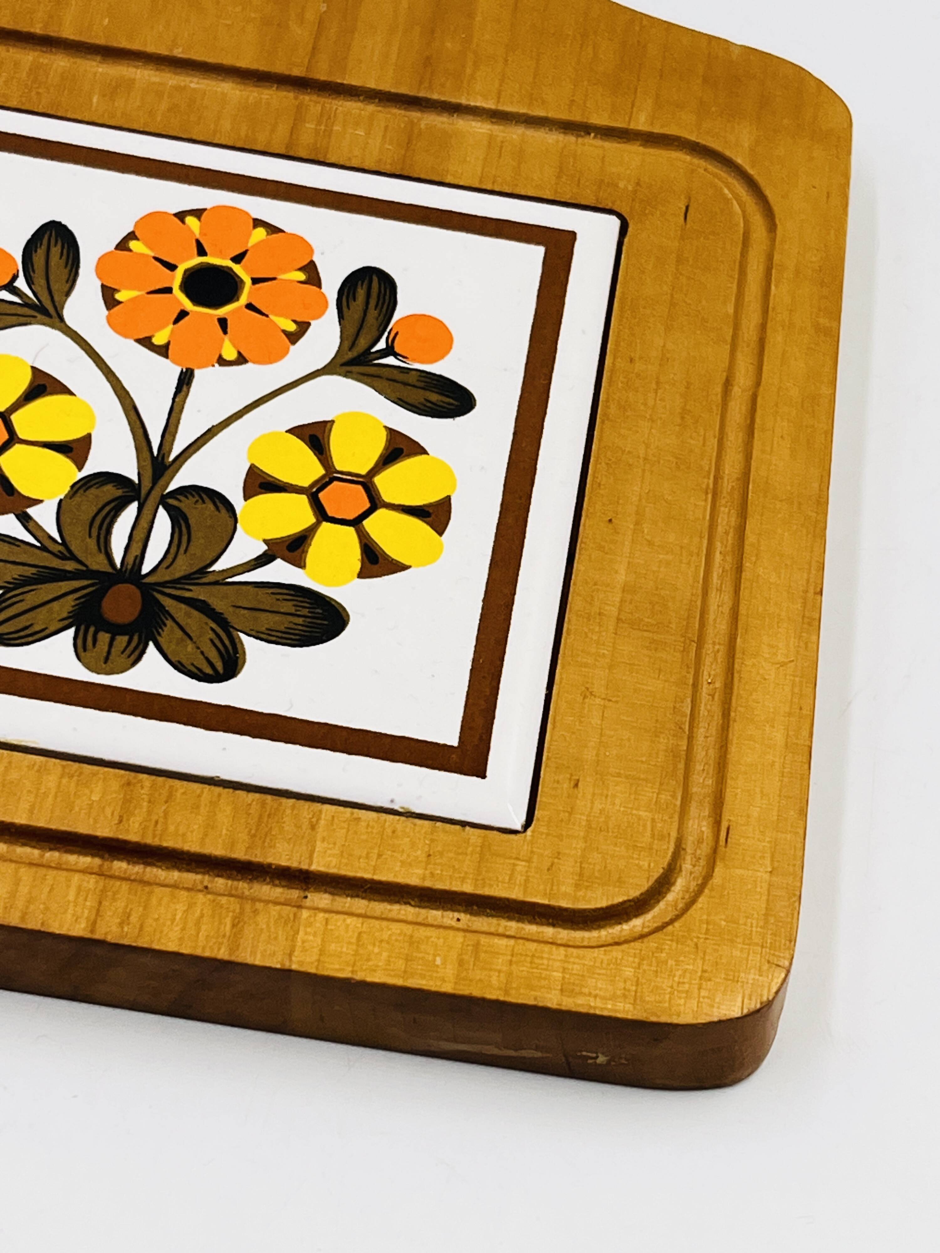 Vintage cheese board