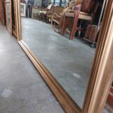 Mirror mirror mirror golden wood bistro style -1m68x1m15