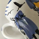 Breton milk jug - original signed painting