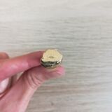 Miniature brass owl