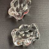 Daum France, Pair of Crystal Salt Cellars