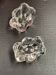Daum France, Pair of Crystal Salt Cellars