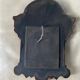 Antique painted wooden mirror