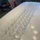 Set of 70 Crystal Durand glasses - Organdy -