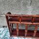 Vintage bamboo wall shelf