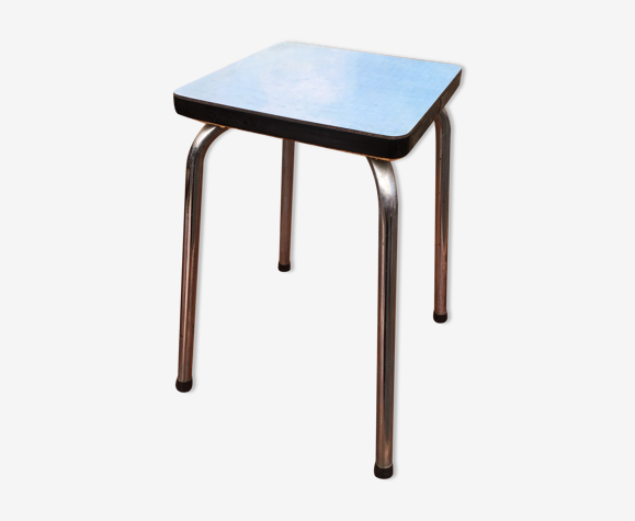 Tabouret mid-century en formica vintage 1960