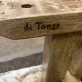 Table basse brutaliste par Maison de Tonge