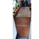 19th century country style wooden sideboard. Ideal for guest rooms