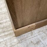 XXL oak display cabinet