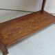 Antique oak sidetable