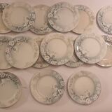 Lunéville faience lot